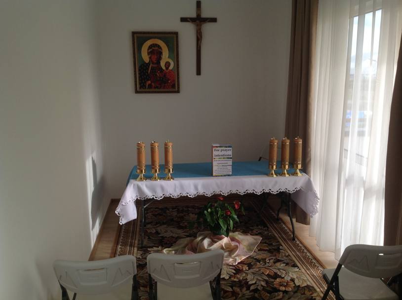 Ecco la stanza i preghiera per cattolici e protestanti